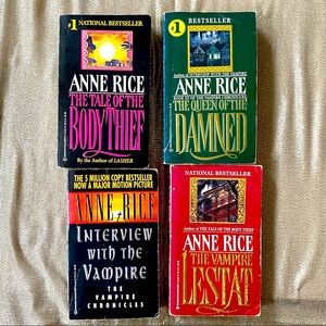 Anne Rice Vampire Series Paperback Books